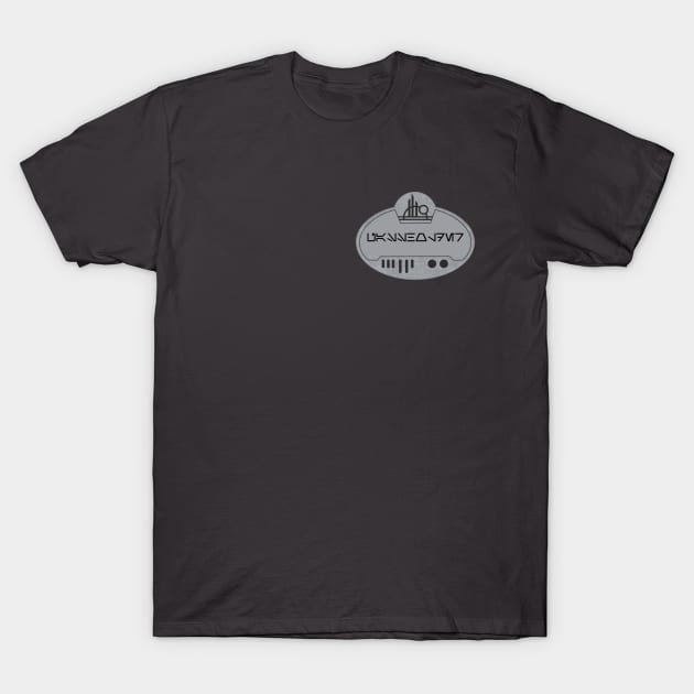 Black Spire Passholder T-Shirt by magicmirror